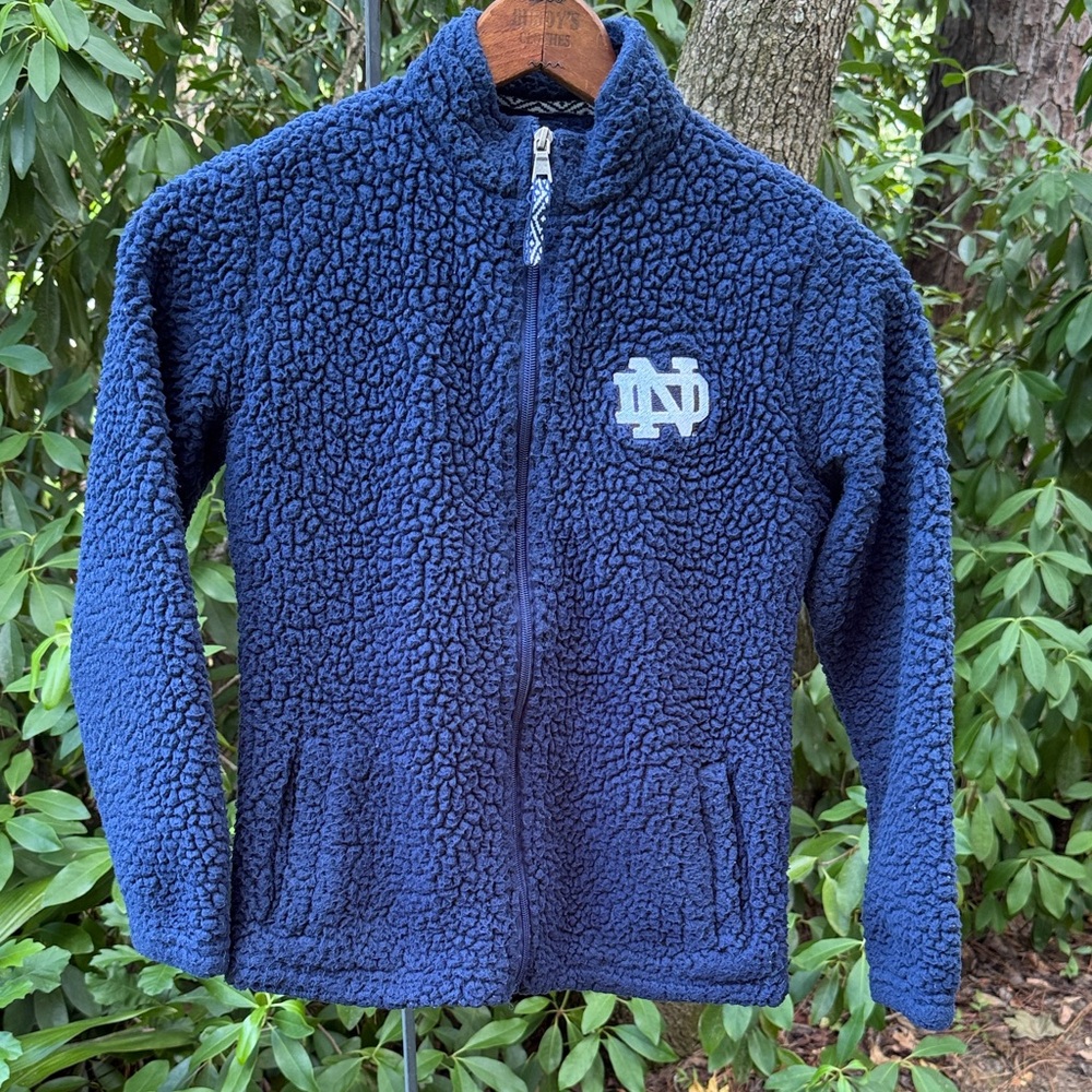 Kids Notre Dame Sherpa Jacket